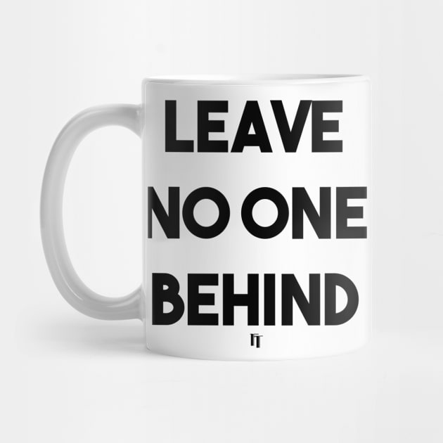 LEAVE NO ONE (B) by fontytees